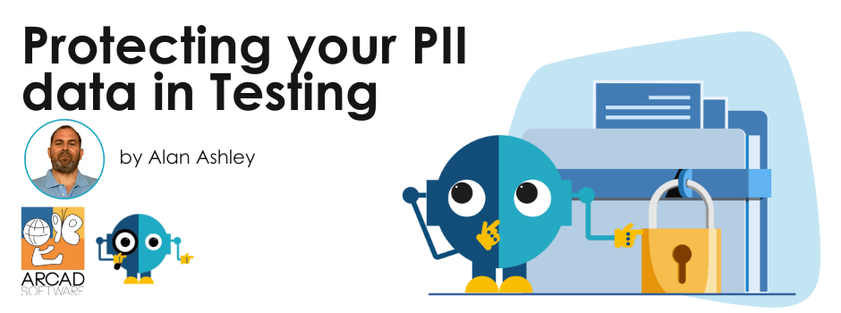 Banner protecting your PII Data in testing